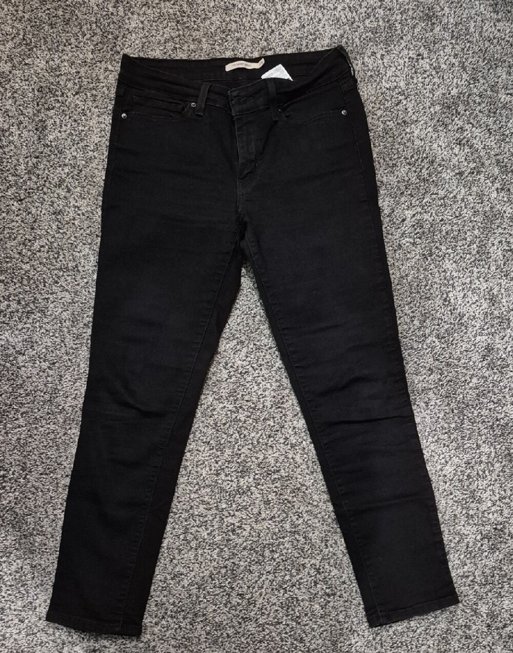 Levi's 711 Ankle Black Women's Skinny Jeans - Sleek Stretch Denim